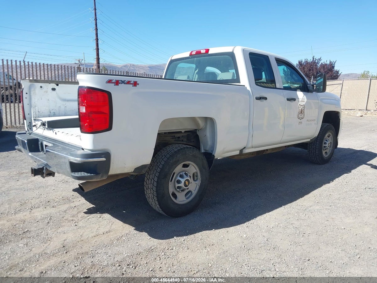 2017 CHEVROLET SILVERADO 2500HD WORK TRUCK — снимка 4