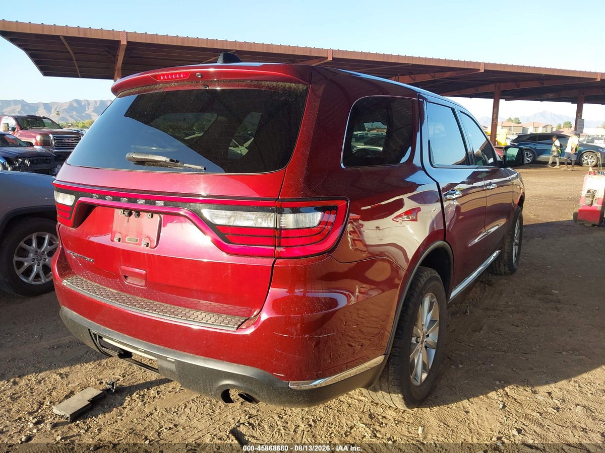 2017 DODGE DURANGO SXT RWD — снимка 4
