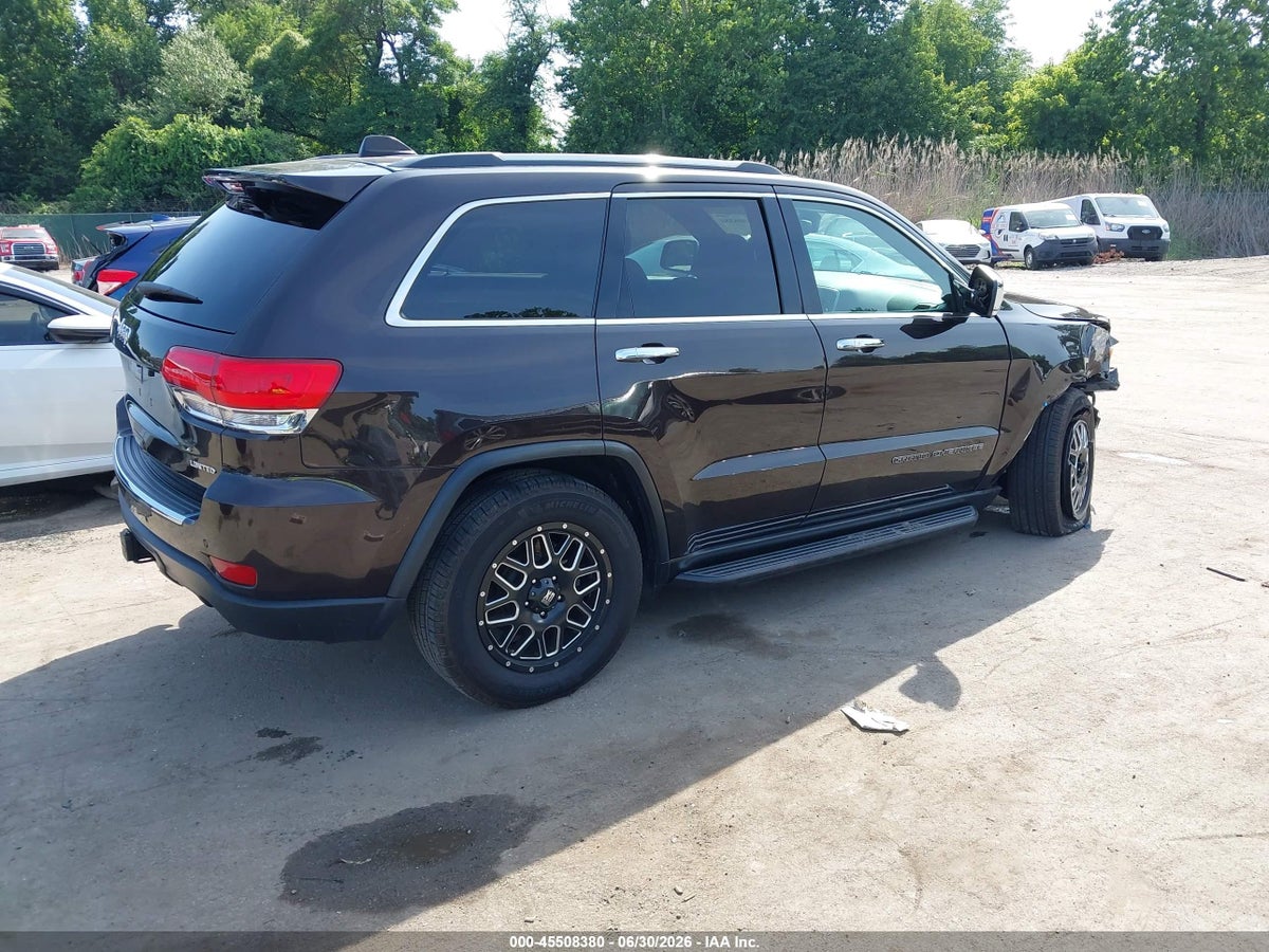 2017 JEEP GRAND CHEROKEE LIMITED — снимка 4