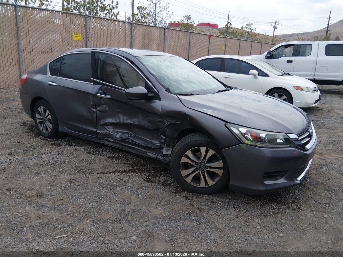 2015 HONDA ACCORD LX