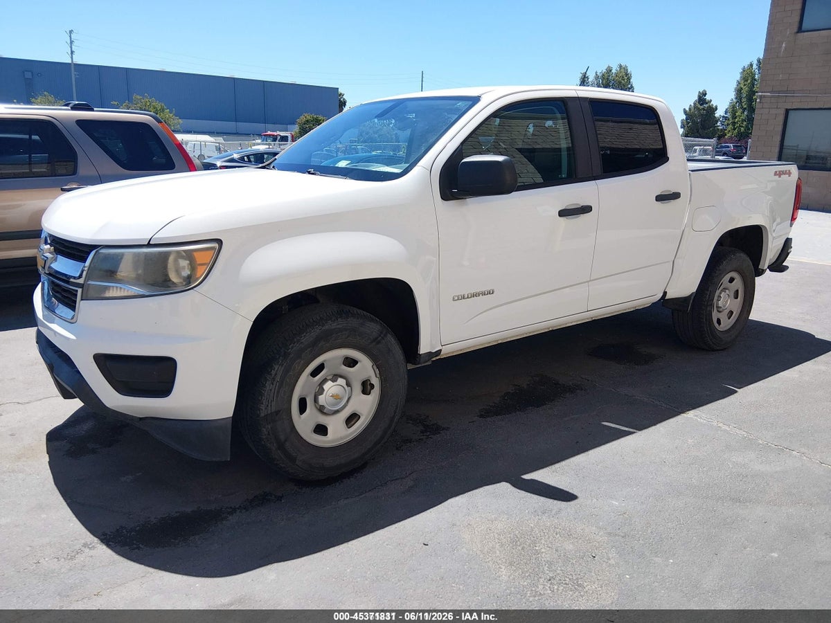 2017 CHEVROLET COLORADO 4WD WT — снимка 2