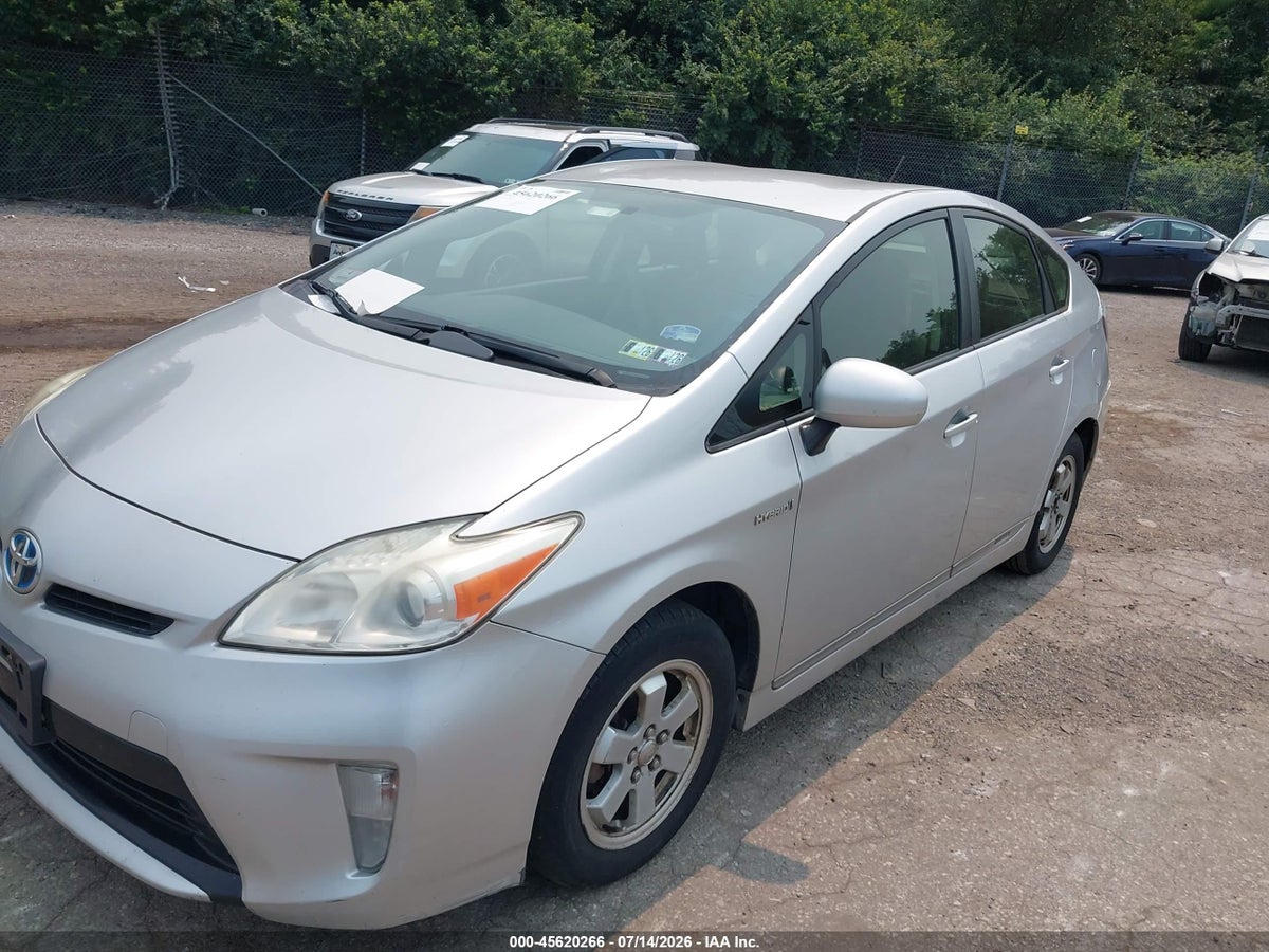 2012 TOYOTA PRIUS TWO — снимка 2