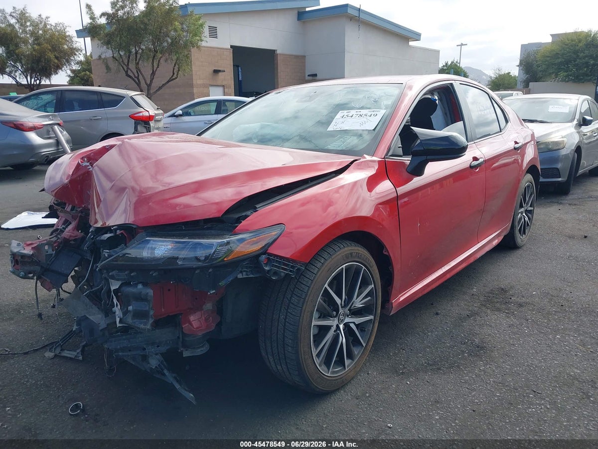 2021 TOYOTA CAMRY SE — снимка 2