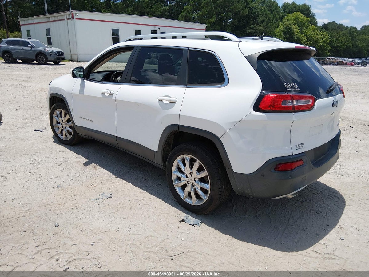 2014 JEEP CHEROKEE LIMITED — снимка 3