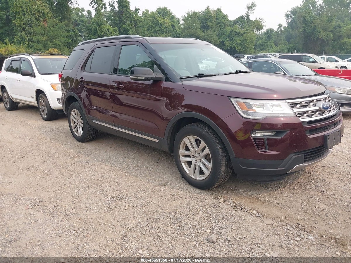 2018 FORD EXPLORER XLT