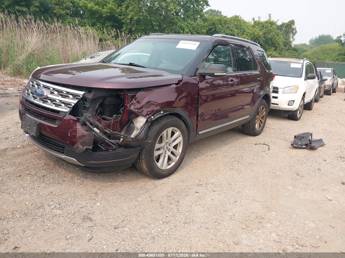 2018 FORD EXPLORER XLT — снимка 2