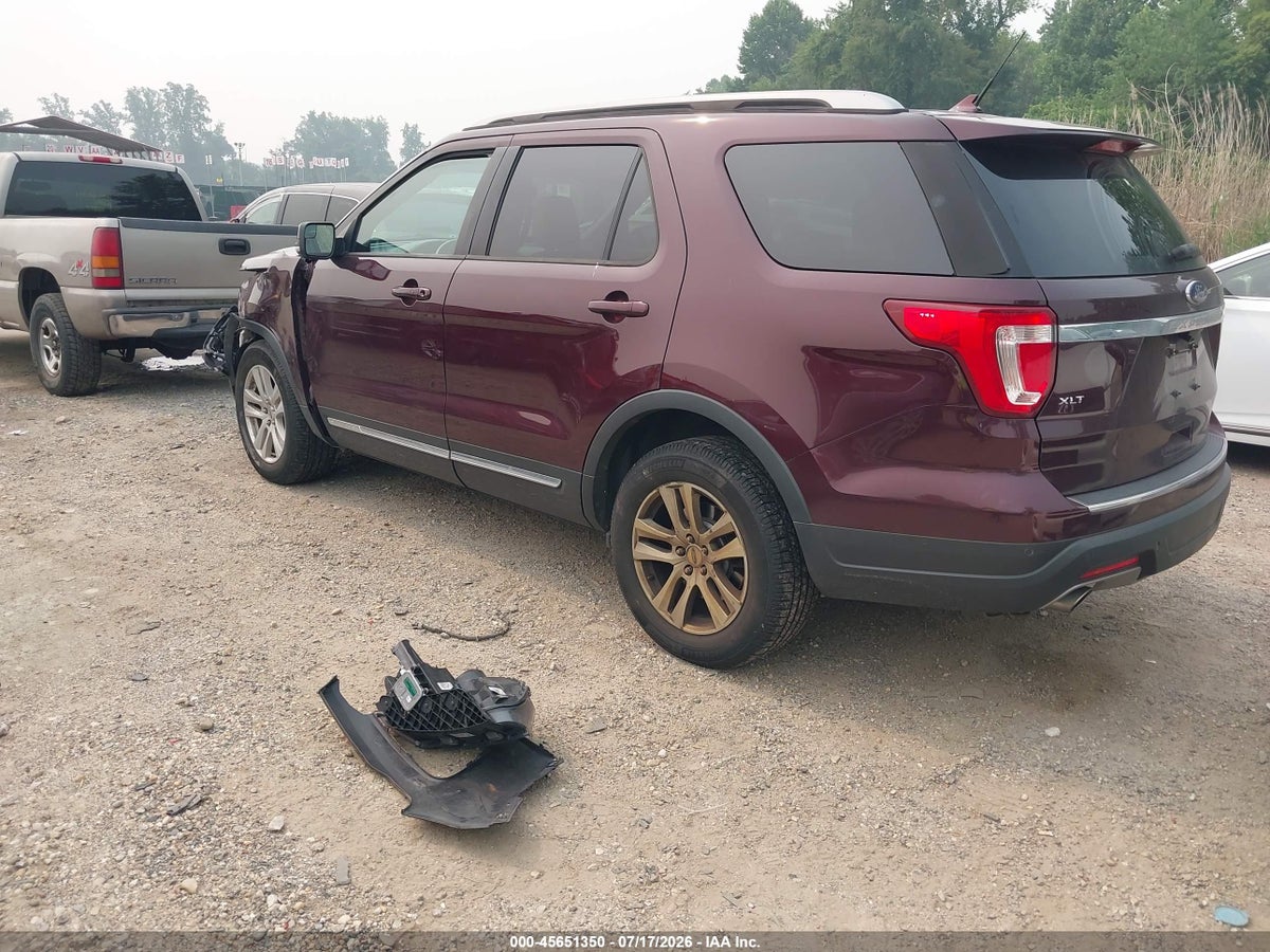 2018 FORD EXPLORER XLT — снимка 3