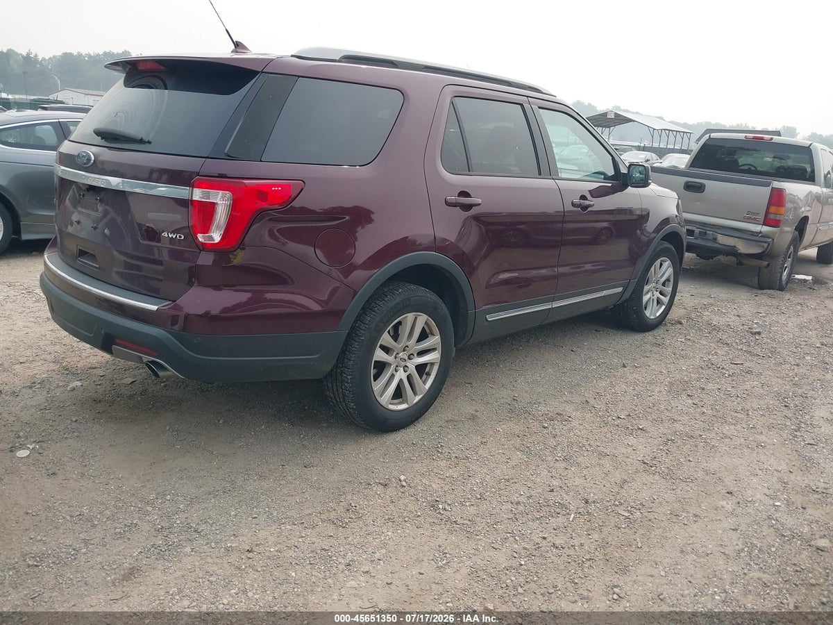 2018 FORD EXPLORER XLT — снимка 4