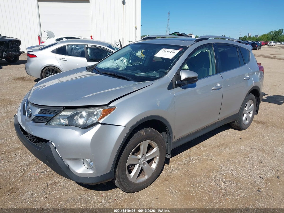 2014 TOYOTA RAV4 XLE — снимка 2