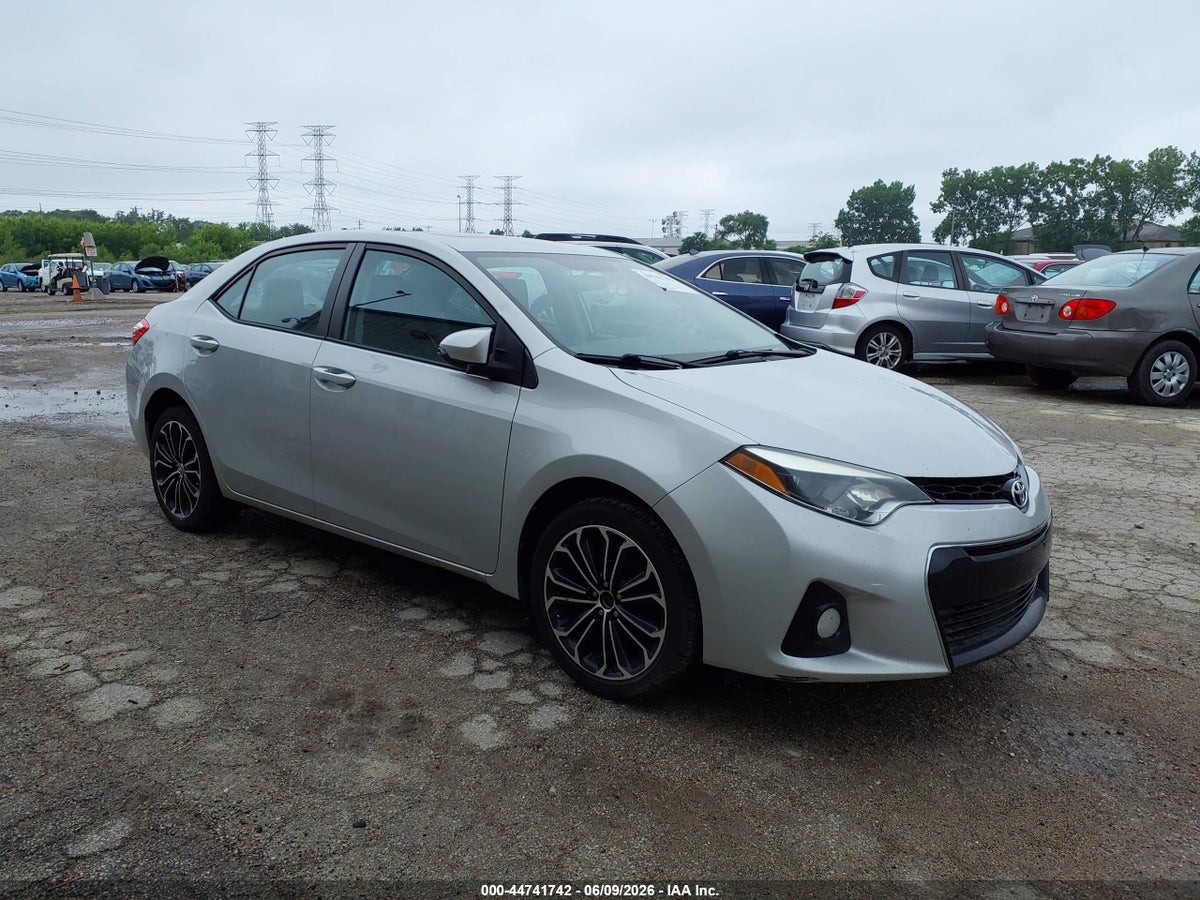 2016 TOYOTA COROLLA S PLUS