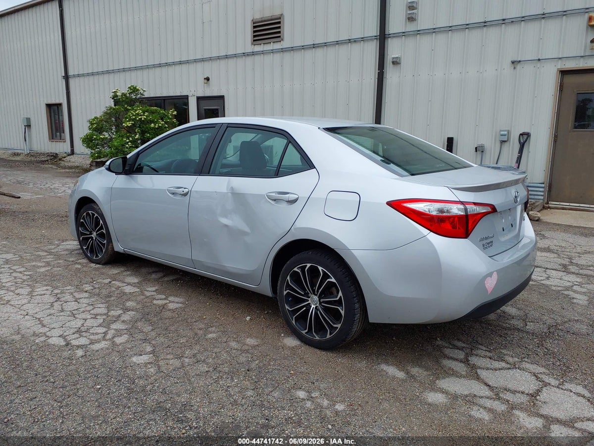 2016 TOYOTA COROLLA S PLUS — снимка 3