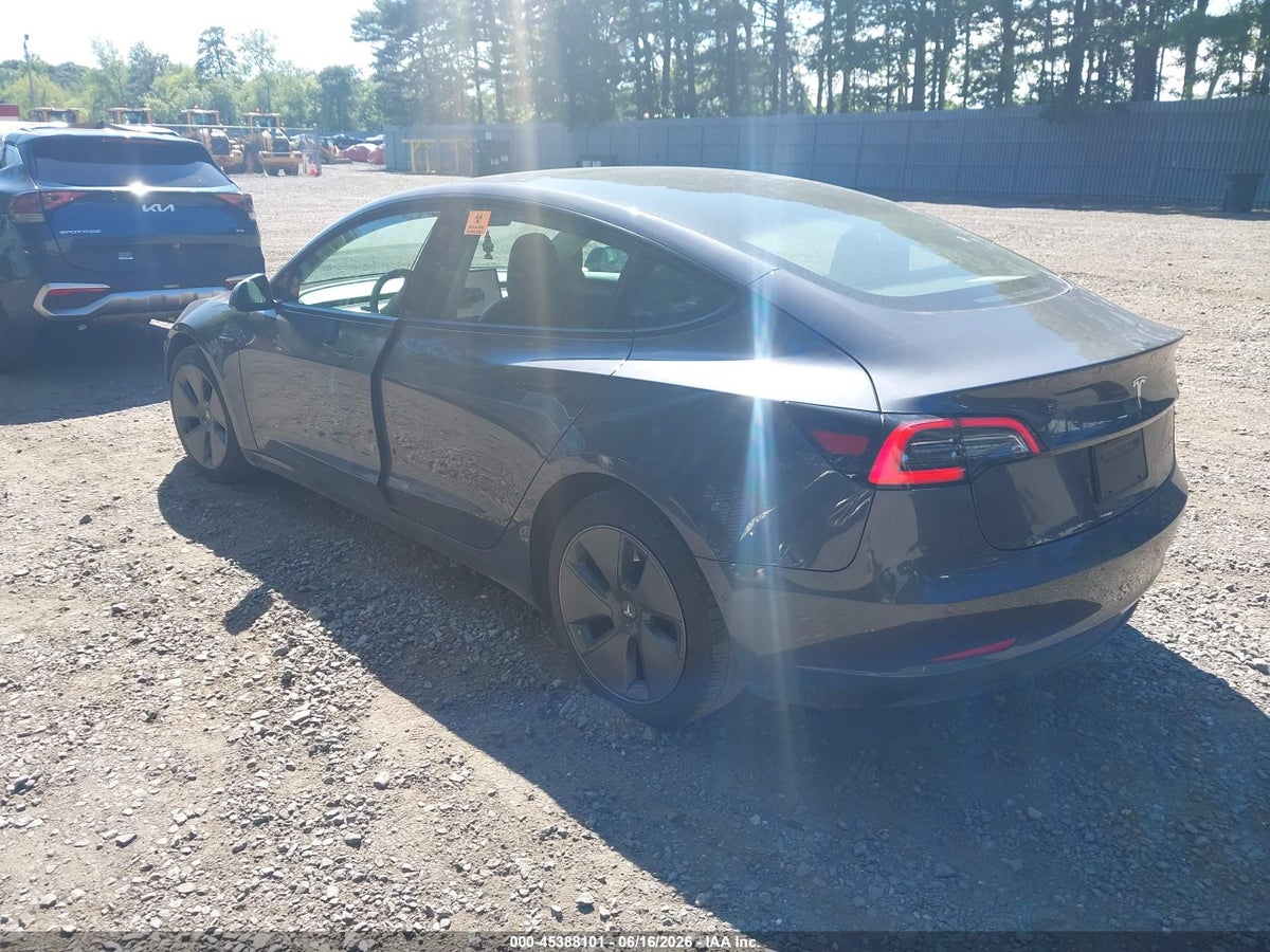 2022 TESLA MODEL 3 LONG RANGE DUAL MOTOR ALL-WHEEL DRIVE — снимка 3