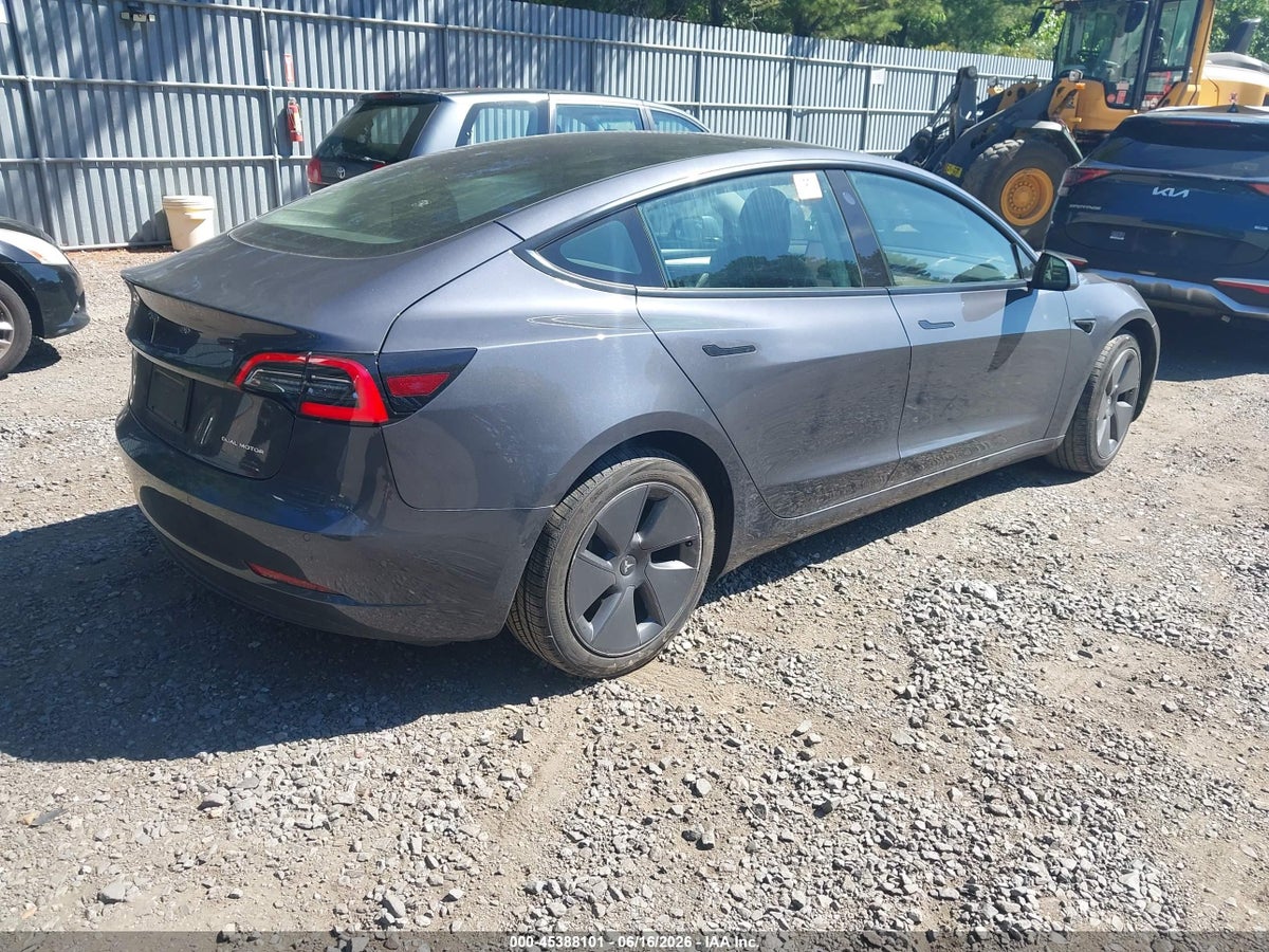 2022 TESLA MODEL 3 LONG RANGE DUAL MOTOR ALL-WHEEL DRIVE — снимка 4