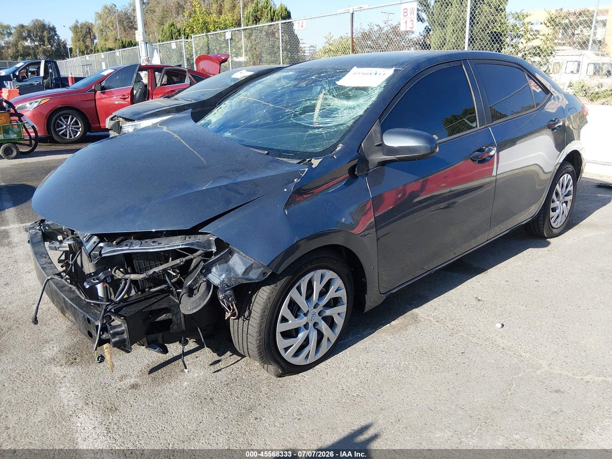 2017 TOYOTA COROLLA LE — снимка 2