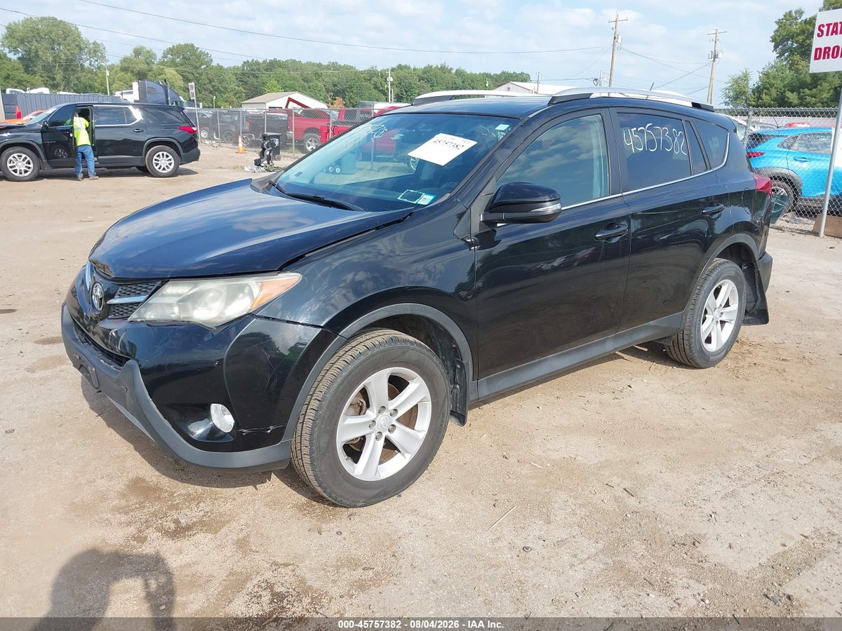 2014 TOYOTA RAV4 XLE — снимка 2