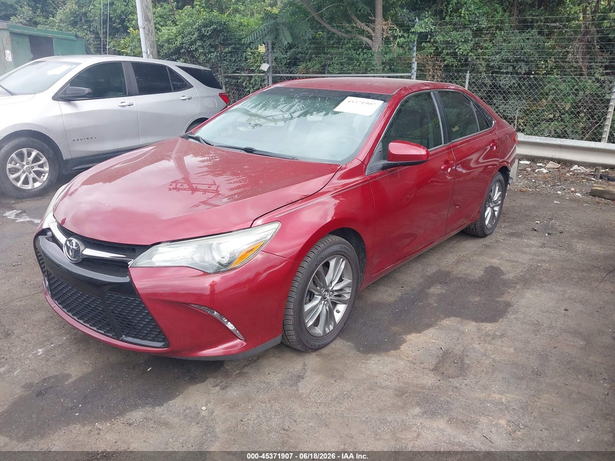 2017 TOYOTA CAMRY SE — снимка 2