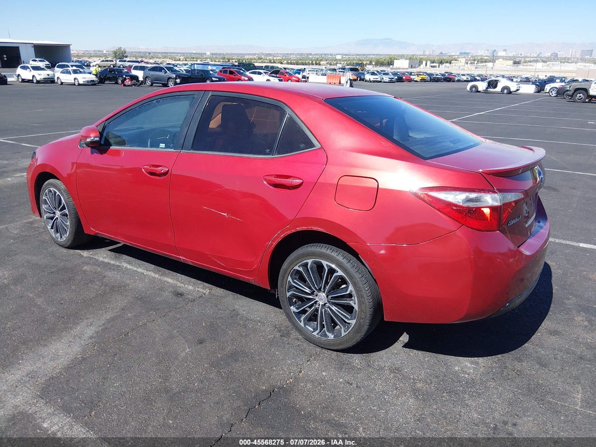 2016 TOYOTA COROLLA S PLUS — снимка 3