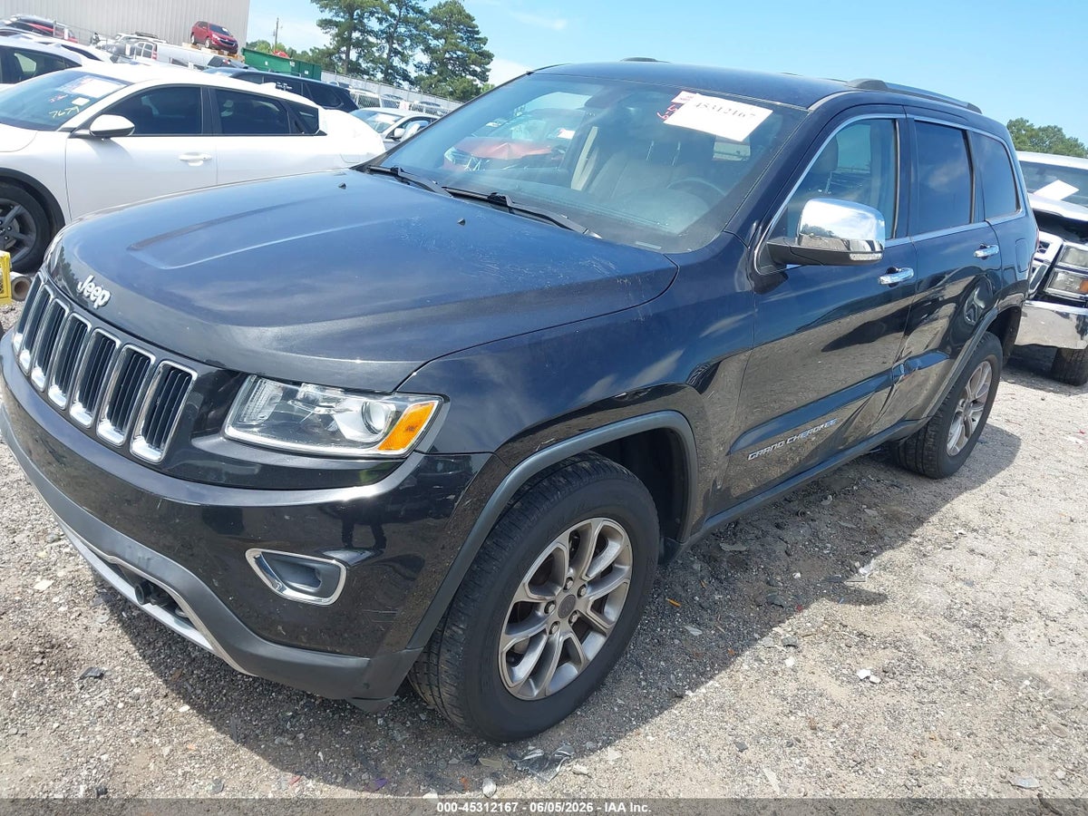 2014 JEEP GRAND CHEROKEE LIMITED — снимка 2