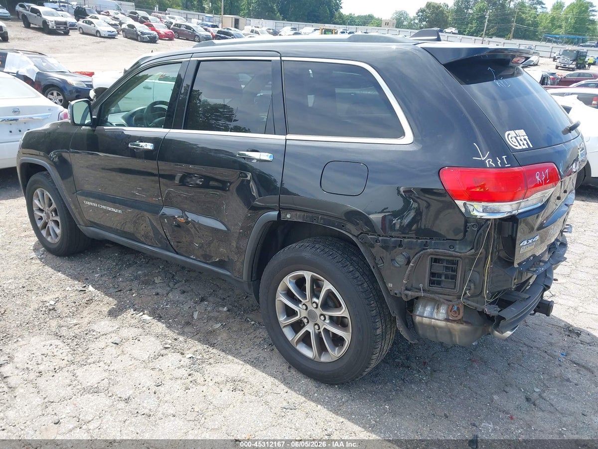 2014 JEEP GRAND CHEROKEE LIMITED — снимка 3