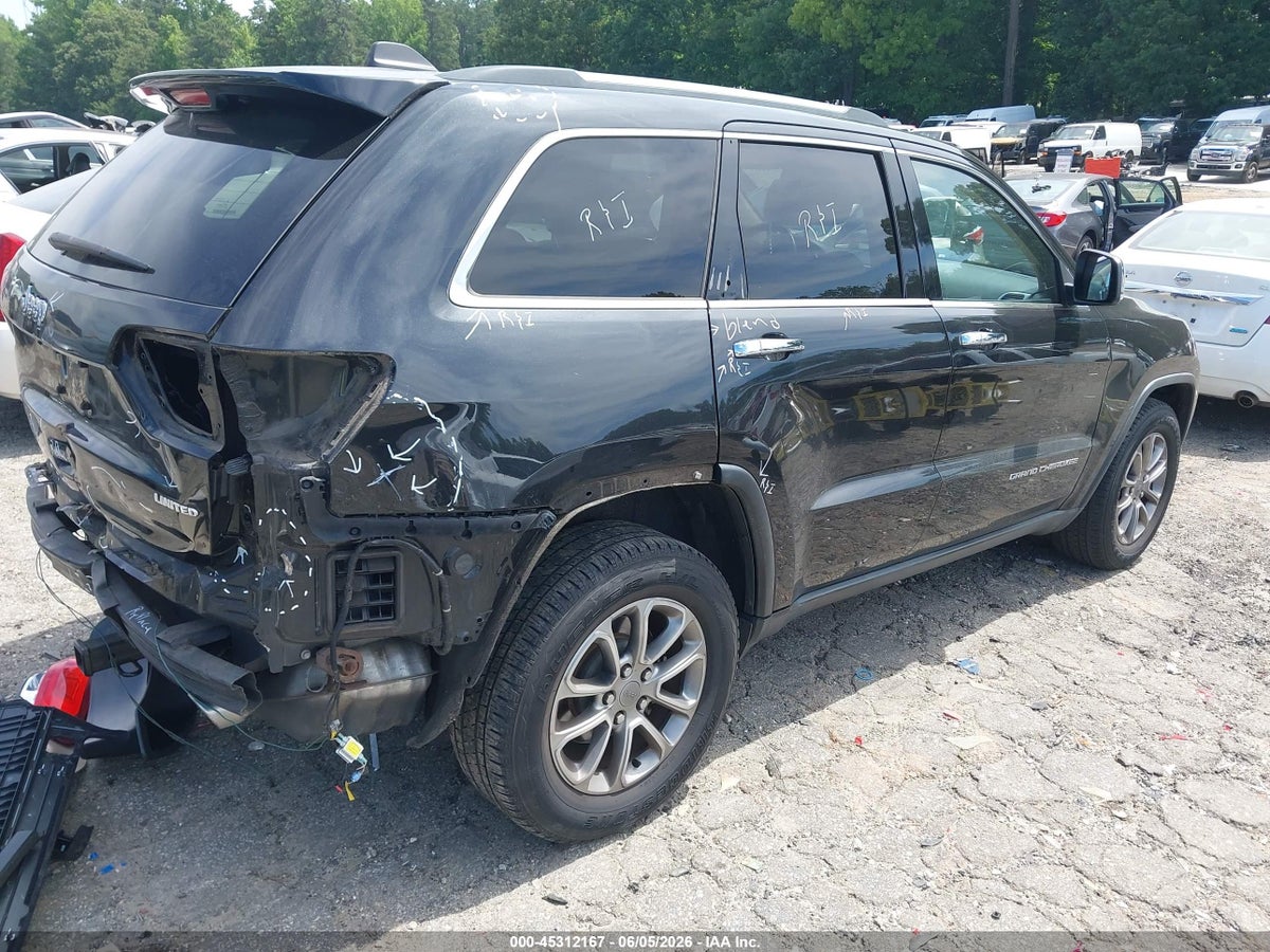 2014 JEEP GRAND CHEROKEE LIMITED — снимка 4