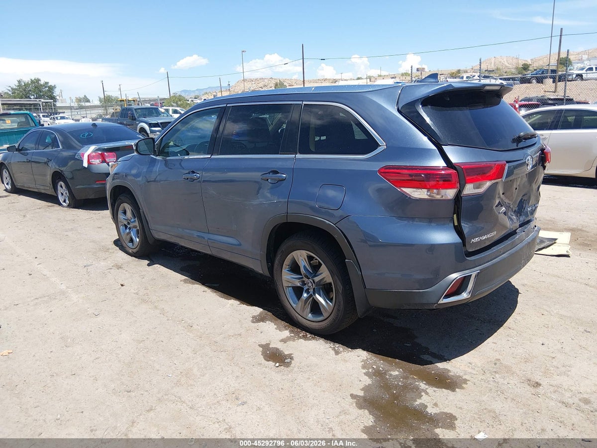 2018 TOYOTA HIGHLANDER LIMITED PLATINUM — снимка 3