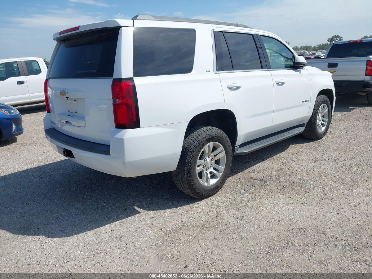 2016 CHEVROLET TAHOE LS — снимка 4