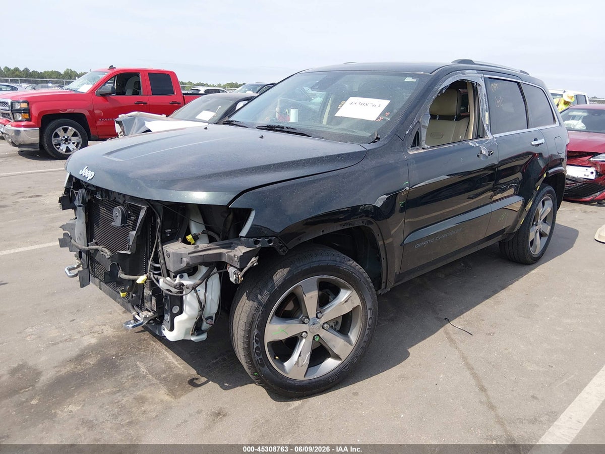 2014 JEEP GRAND CHEROKEE OVERLAND — снимка 2