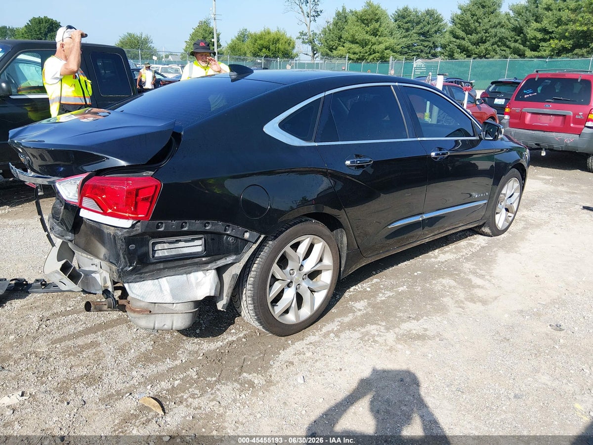 2017 CHEVROLET IMPALA 2LZ — снимка 4