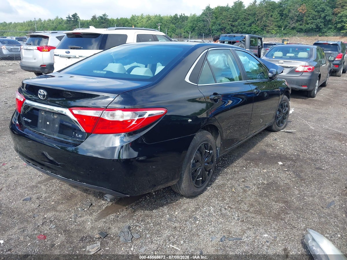 2016 TOYOTA CAMRY LE — снимка 4