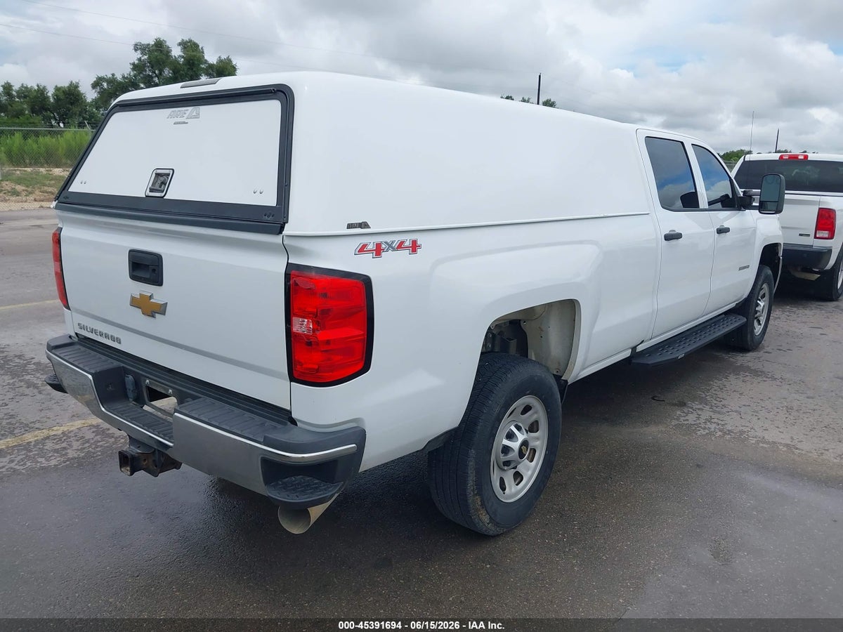 2017 CHEVROLET SILVERADO 3500HD WT — снимка 4