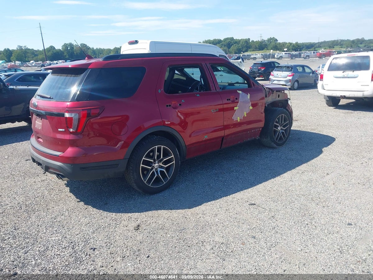 2018 FORD EXPLORER SPORT — снимка 4
