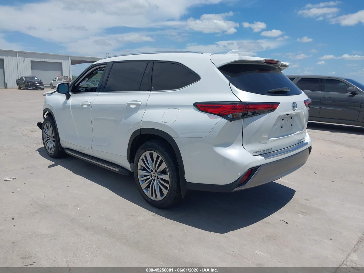 2022 TOYOTA HIGHLANDER PLATINUM — снимка 3