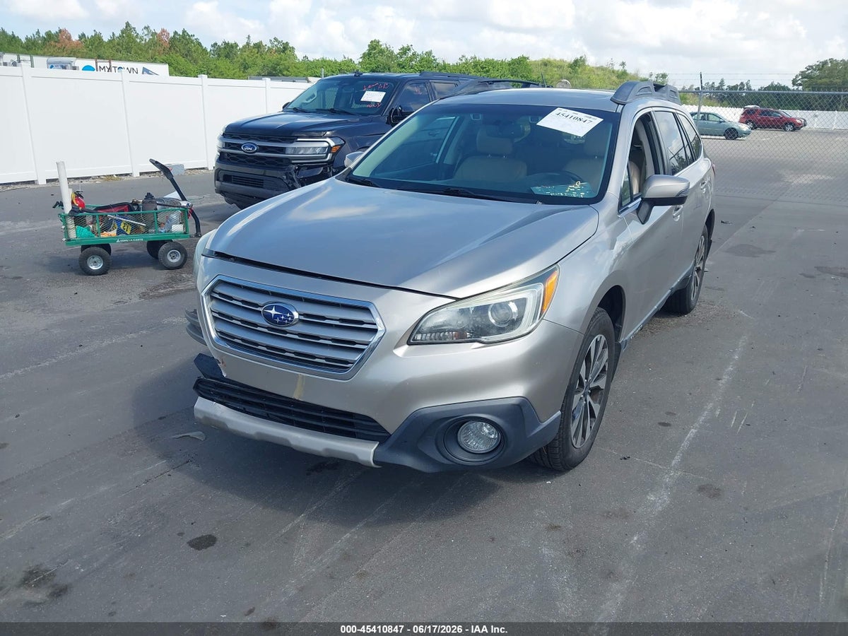 2015 SUBARU OUTBACK 2.5I LIMITED — снимка 2
