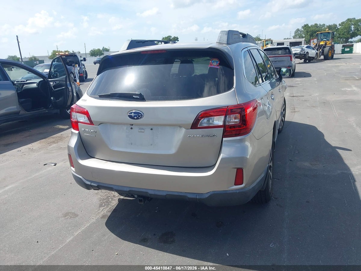 2015 SUBARU OUTBACK 2.5I LIMITED — снимка 4