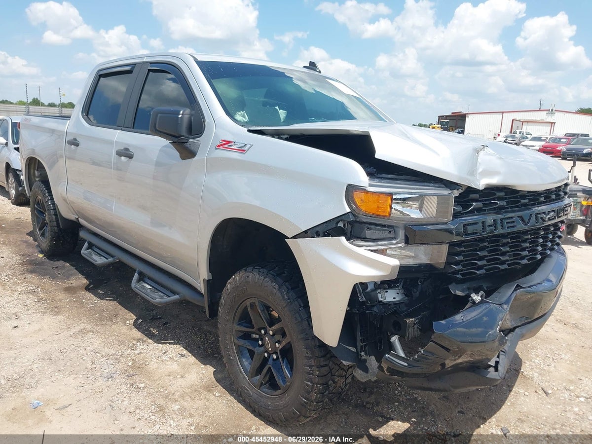 2020 CHEVROLET SILVERADO 1500 4WD SHORT BED CUSTOM TRAIL BOSS
