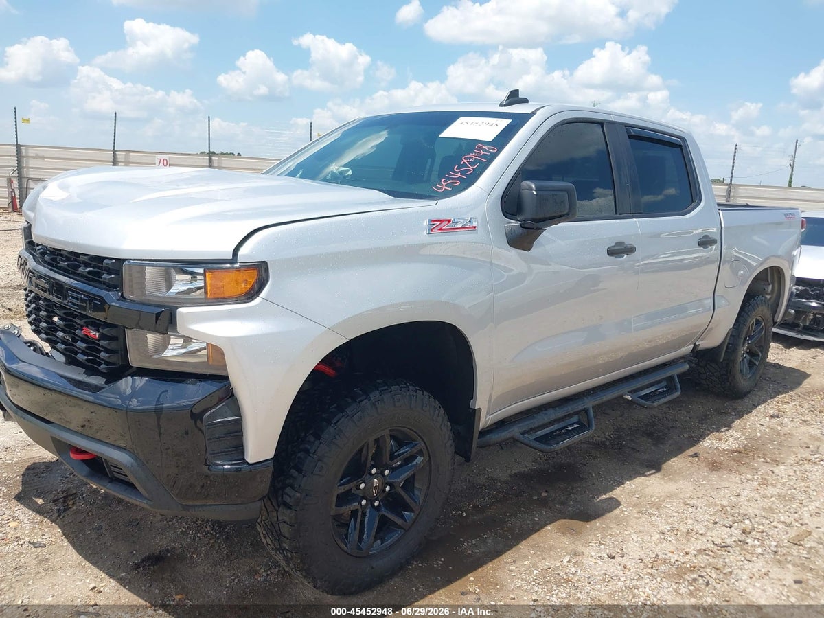 2020 CHEVROLET SILVERADO 1500 4WD SHORT BED CUSTOM TRAIL BOSS — снимка 2
