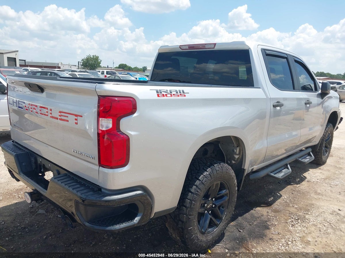 2020 CHEVROLET SILVERADO 1500 4WD SHORT BED CUSTOM TRAIL BOSS — снимка 4