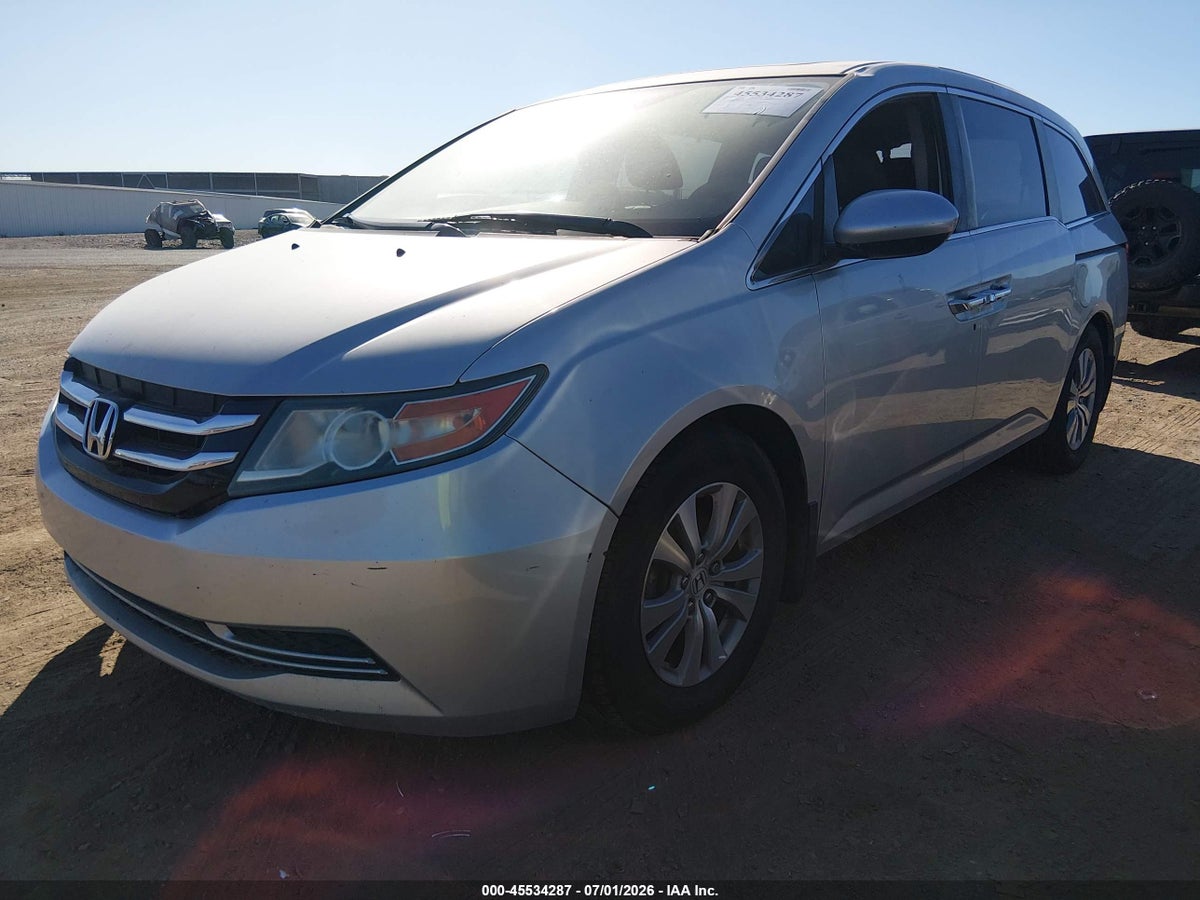 2014 HONDA ODYSSEY EX-L — снимка 2
