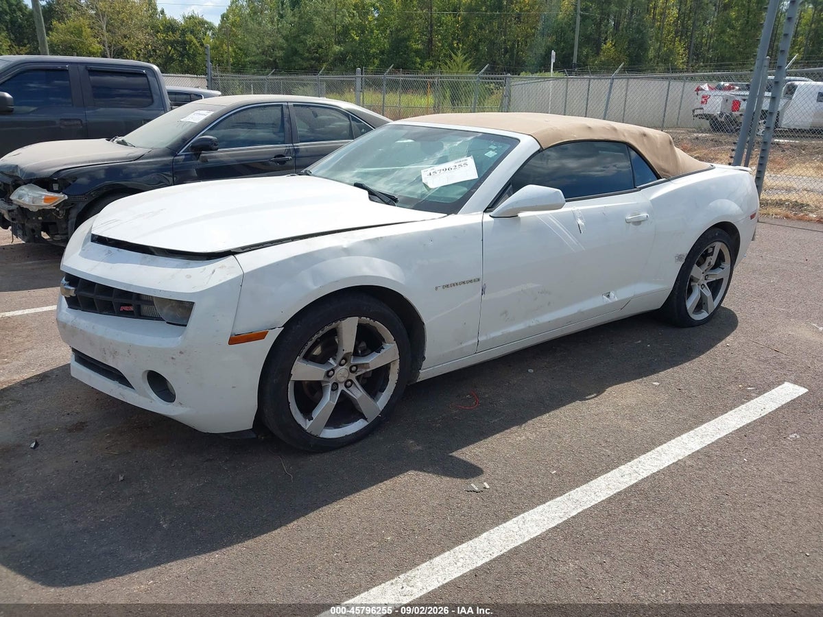 2011 CHEVROLET CAMARO 2LT — снимка 2