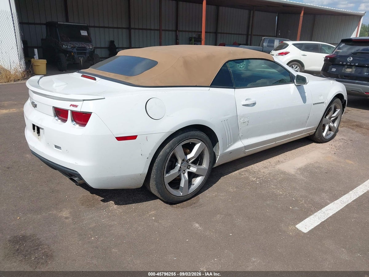 2011 CHEVROLET CAMARO 2LT — снимка 4