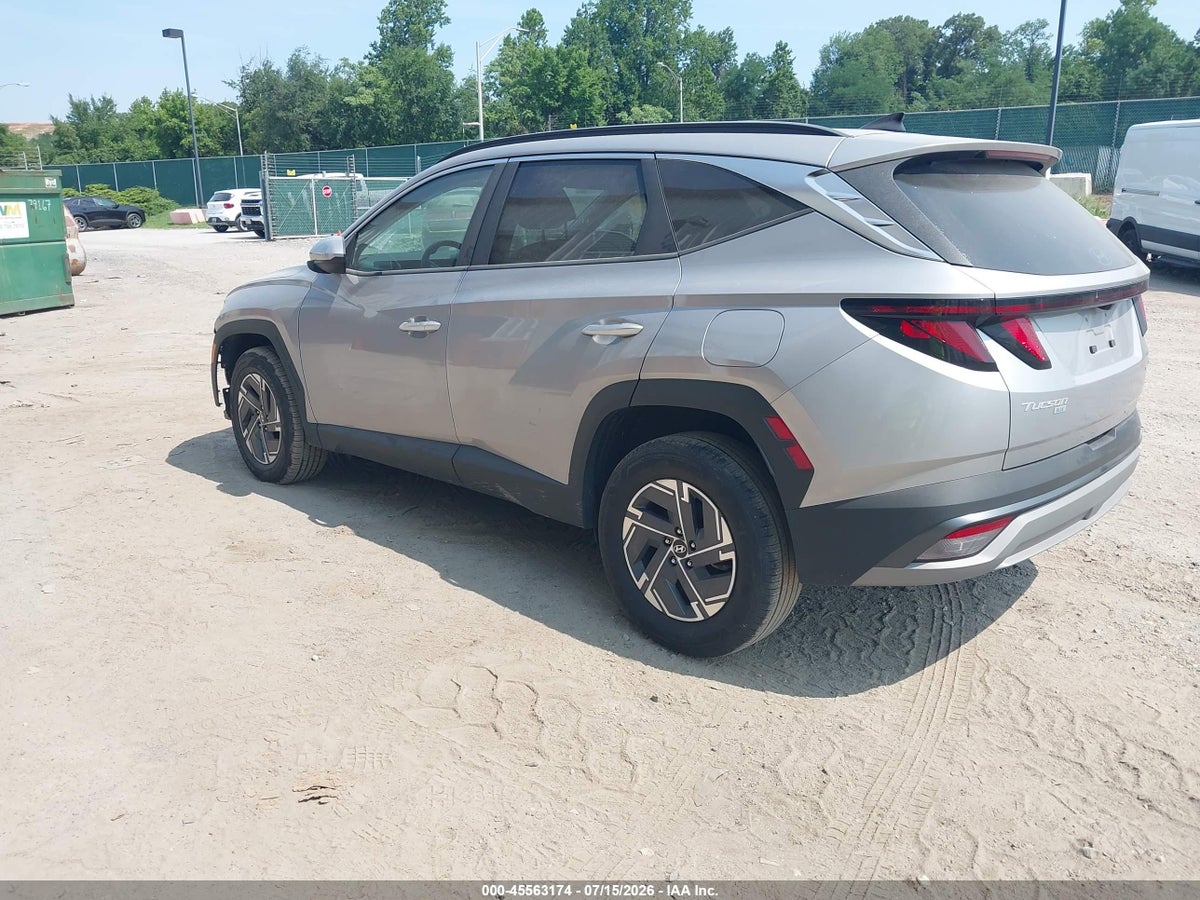 2025 HYUNDAI TUCSON HYBRID BLUE — снимка 3