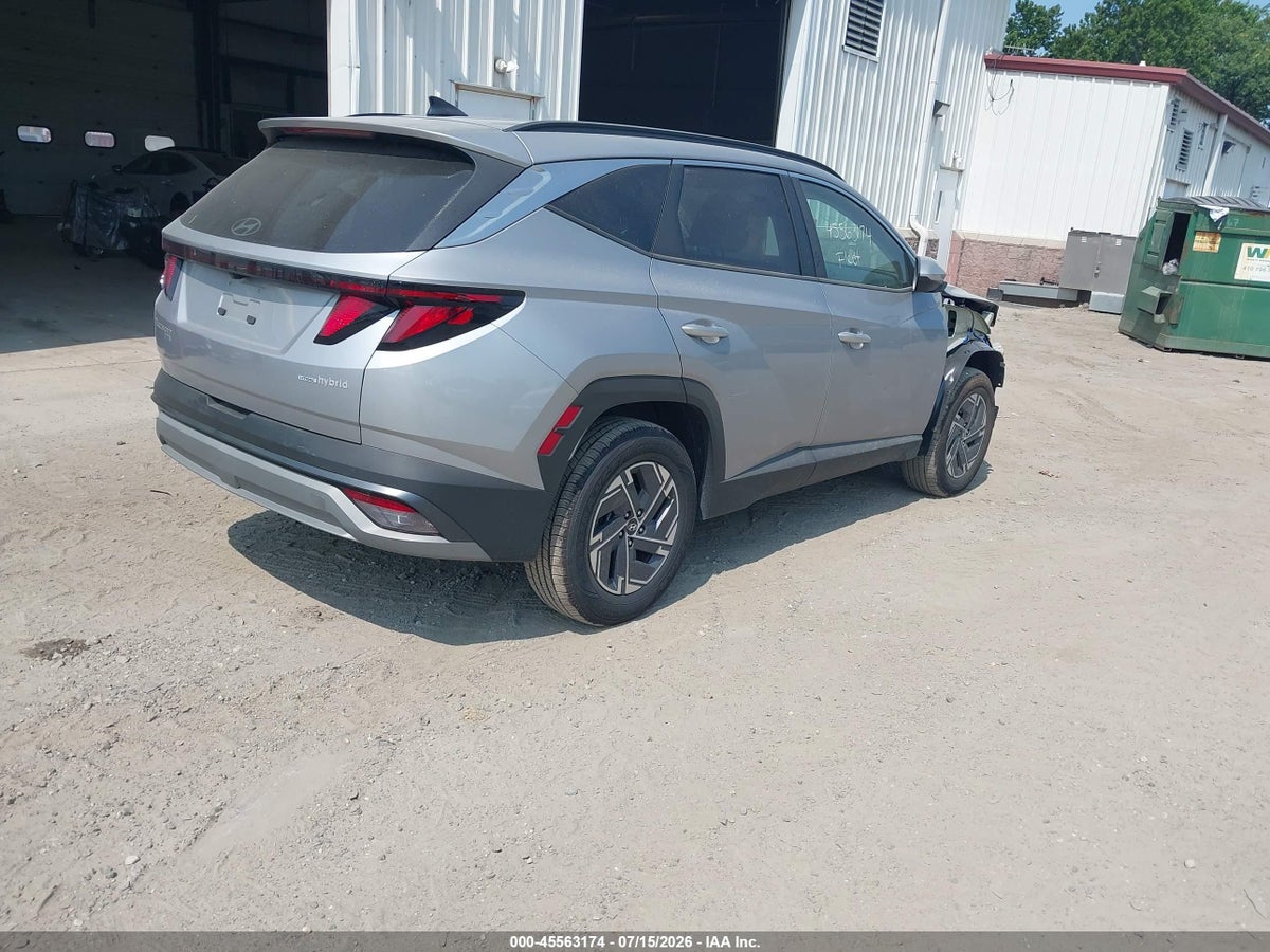 2025 HYUNDAI TUCSON HYBRID BLUE — снимка 4