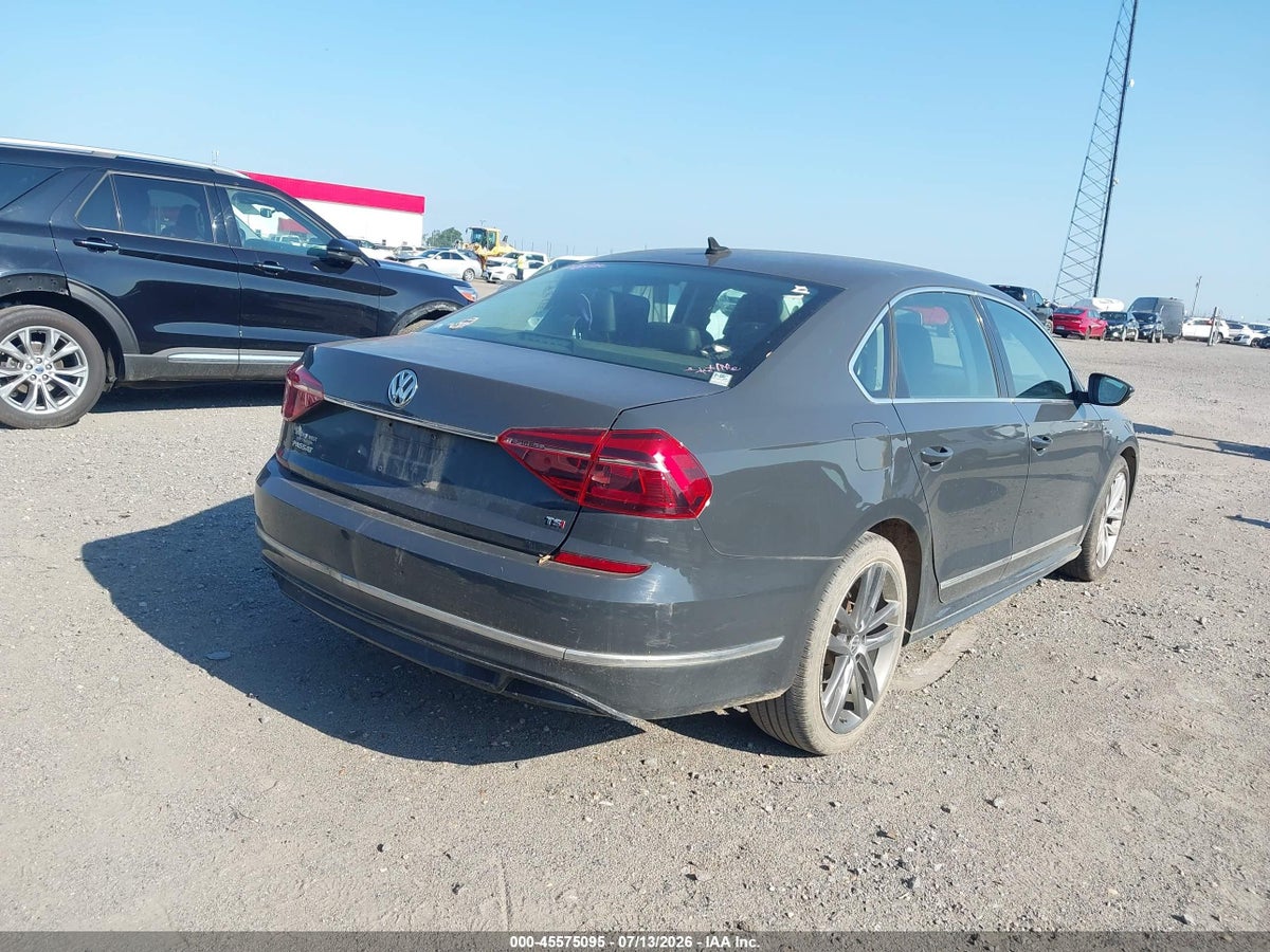 2017 VOLKSWAGEN PASSAT 1.8T R-LINE — снимка 4