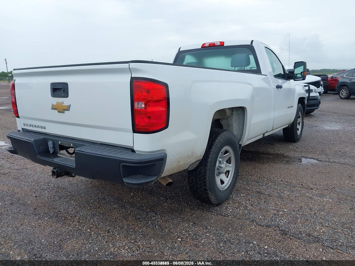 2017 CHEVROLET SILVERADO 1500 WT — снимка 4