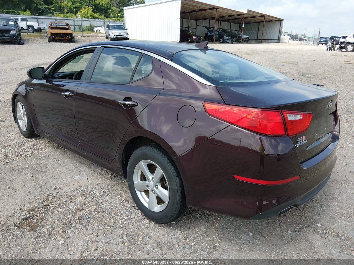 2015 KIA OPTIMA LX — снимка 3