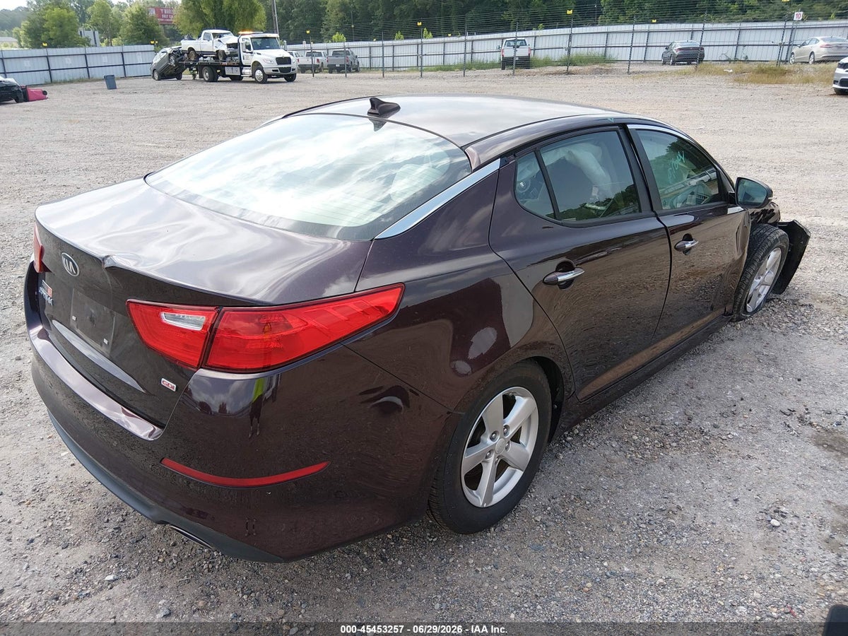 2015 KIA OPTIMA LX — снимка 4