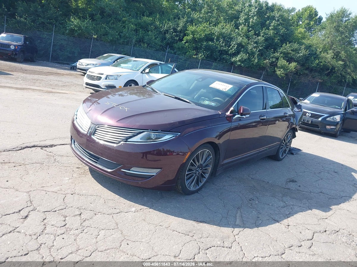 2013 LINCOLN MKZ — снимка 2