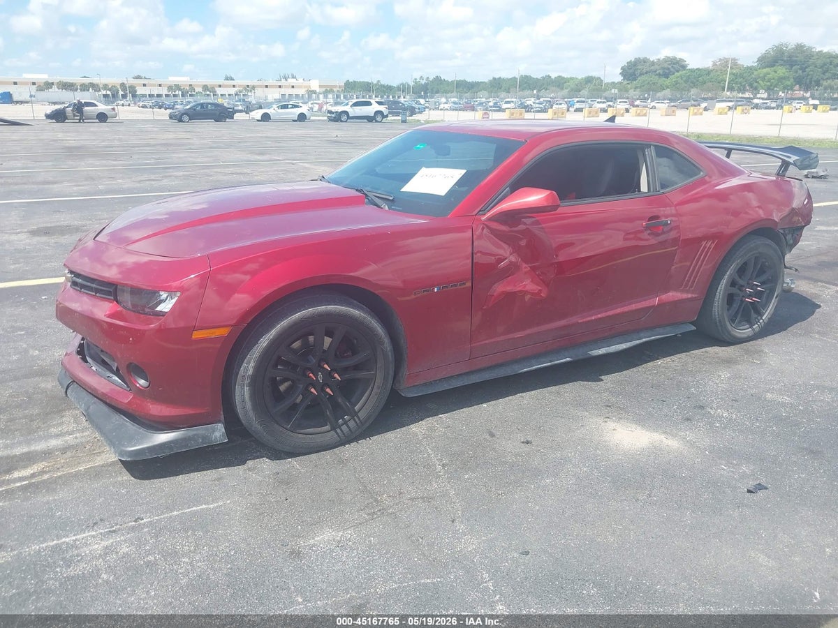 2015 CHEVROLET CAMARO 2LS — снимка 2