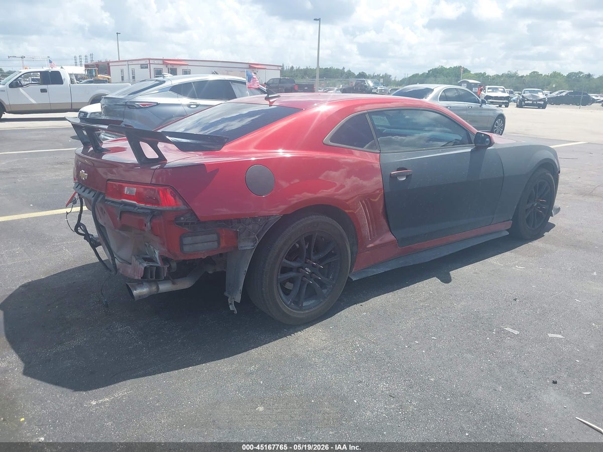 2015 CHEVROLET CAMARO 2LS — снимка 4