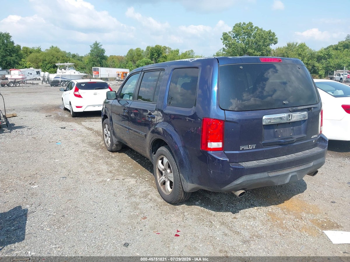 2013 HONDA PILOT EX-L — снимка 3